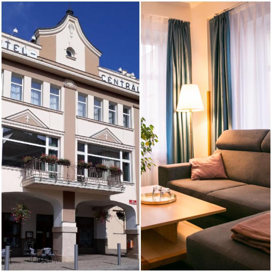 Penzion Hotelu Central Dvůr Králové nad Labem Exteriör bild